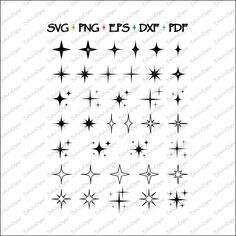 the svng files are available for all kinds of projects, including this star design