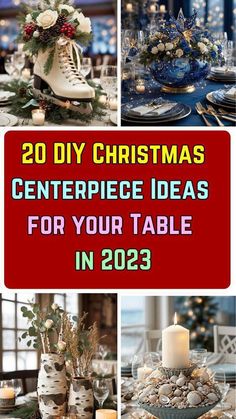 Diy Christmas Decor For Table Centerpiece Ideas, Xmas Centerpiece Ideas Diy, Corporate Christmas Party Centerpieces, Christmas Centerpieces For Round Tables, Christmas Centerpieces Diy Table, Christmas Table Centrepiece Ideas, Round Table Christmas Centerpieces, Diy Christmas Table Centerpieces, Diy Christmas Centerpiece Ideas