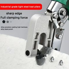 an industrial grade light steel plate holder with full clamping force