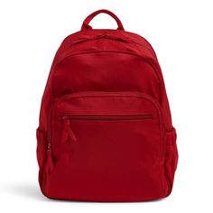 Campus Backpack Cardinal Red Vera Bradley Campus Backpack, Vera Bradley Backpack Campus, Sustainable Backpack, Backpacks For Women, Campus Backpack, Red Backpack, Lightweight Backpack, Backpack Women, Bright Future