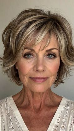 Sleek Short Hairstyles for Women Over 50 for short haircut 💁 Sleek Short Hairstyles, Over 50 Short Hairstyles, Sleek Short Hair, Short Stacked Bobs, Choppy Pixie Cut, Best Short Hairstyles, Short Shag Haircuts, Asymmetrical Pixie, Low Maintenance Haircut