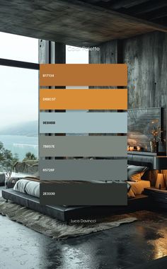 the color scheme is in shades of gray, orange and yellow