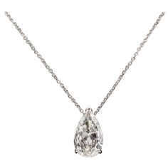 Luxury White Gold Pear-shaped Solitaire Necklace, Luxury Pear Shaped Diamond Necklace For Gift, Luxury Pear-shaped Halo Setting Necklace, Long Diamond Necklace, Rose Cut Diamond Pendant, Yellow Diamond Necklace, Diamond Drop Necklace, Pear Shaped Pendant, The Bling Ring