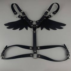 Material: PU Color: Black, White Body Harness, Gothic Makeup, Black Belt, Choker Necklace, Dress Up, Cute Outfits, Fashion Outfits, Makeup, Black