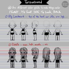 Turn around tip Griz And Norm, Make A Comic Book, Character Design Tips, Idle Game, Hello Tuesday, Tuesday Tips, Character Turnaround, Art Advice, Character Model Sheet