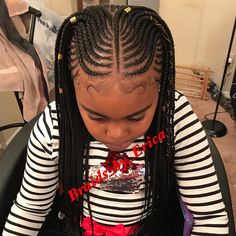 Image may contain: one or more people, stripes and closeup Braids To Do On Yourself, Braid Styles For Girls, Kids' Hairstyles