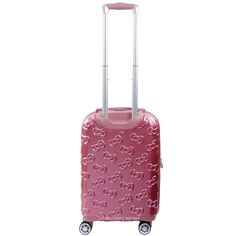 Perfect for the Hello Kitty lovers this upscale design 22.5-inch hard-sided spinner rolling pink carry-on suitcase luggage is perfect for any journey. A stylish embossed texture design. -Made with durable ABS and polycarbonate film for extra protection against the elements. Exterior 90% ABS 10% PC film, Interior Polyester. -Gentle, 360 degree movement on 8 spinner wheels. -Dependable telescopic pull handle provides hassle-free transportation. -Compression straps help you pack more items and prev Texture Portrait, Disney Up, Vader Star Wars, Spinner Suitcase, Spinner Luggage, Pink Hello Kitty, Carry On Suitcase, Lego Marvel, Star Wars Darth