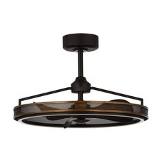 a light fixture with an iron and wood finish