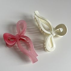 Hair Clips Bow, Girly Hair Accessories, Claw Clips Cute, Coquette Gift Basket, Cute Clips For Hair, Cool Hair Clips, Fun Claw Clips, Cute Target Finds, Cute Things From Amazon