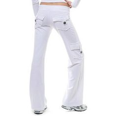 Autumn Women Workout Out Leggings Stretch Waist Button Pocket Yoga Gym Loose Pants Features: Pull rope closed Material: Women's wide leg cargo pants, made of high-quality cotton blended material, light in texture, soft in hand, breathable, friendly in skin, comfortable and refreshing, cargo pants. Design: elastic belt and built-in drawstring pants are designed for easy wearing and more comfortable experience. Straight wide leg pants, with pockets, low waist solid color loose Street women's cloth Straight Sweatpants, Womens Cargo, Cargo Leggings, Mid Waist Pants, Soft Joggers, Low Rise Pants, Yoga Pants With Pockets, Casual Wide Leg Pants, Vintage Short