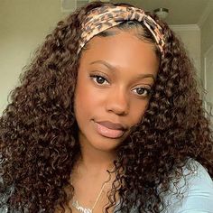 PRICES MAY VARY. 100% Brazilian Virgin Human Hair Headband Wigs deep wave,No Glue,No Sew In,Non Lace Front Wigs Machine Made Headband Wigs For Black Women.No Tangle,No Shedding,No Smell,Soft, Healthy,Can Be Straightened,Curled,Bleached,Dyed,And Styled As Your Own Hair Headband Wigs Size Adjustable: Cap Size - There are clips in the front and Velcro in the back. Average water wave wig cap (Circumference:22.5") Fits most head sizes. The straps are strong, not easily deformed Headband Wig Healthy a Headband Wig Human Hair, Headband Wigs For Black Women, Deep Wave Human Hair, Hair Wigs For Black Women, Hair Headband, Headband Wig, Human Wigs, How To Make Headbands, Brazilian Remy Hair