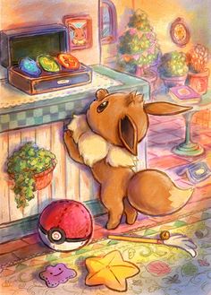 Eevee Evolution, Pokemon Fanart, Pokemon Pocket, Pokémon Tcg, Painting Ideas, Evolution, Pokemon, Wallpapers