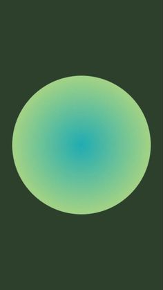 an image of a blue circle on a green background