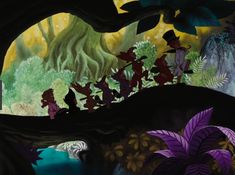 the jungle book is shown in this animated scene from disney's winnie and pooh