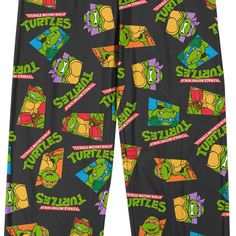 Relax in both comfort and fun style when you step into these cozy and soft Men's Teenage Mutant Ninja Sleep Pants. FEATURES Rounded hem Fly front Two functional side pocketsFIT & SIZING Inseam: 32" Elastic waistband with drawstringFABRIC & CARE Cotton Machine wash Imported Size: XXL. Color: Black. Gender: male. Age Group: adult. Casual Black Pants For Pajama Party, Casual Black Bottoms For Pajama Party, Comfortable Black Bottoms For Pajama Party, Black Sleepwear With Pockets In Long Pants Style, Teenage Mutant Ninja Turtle, Mens Sleepwear, Sleep Pants, Fun Style, Mutant Ninja