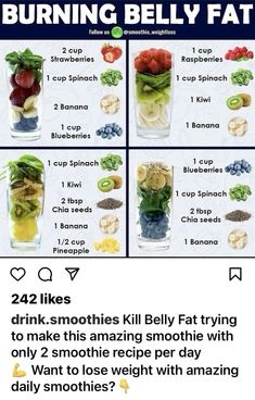 Easy Healthy Smoothies, Easy Healthy Meal Prep