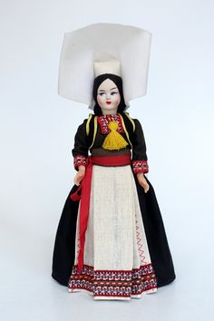 National Costume Doll from Croatia White Winter Dress, Winter Costume, Dubrovnik Croatia, Winter Dress, Soft Toys, Dubrovnik, Winter Dresses, Beautiful Dolls, Soft Toy