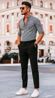 Chinos Men Outfit, Best Chinos, Mens Business Casual Outfits, Shirt Outfit Men, Pants Outfit Men, Formal Men Outfit, Mens Casual Outfits Summer, Men Fashion Casual Shirts, Formal Mens Fashion