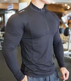 Product Description     Item Type: Sports & Fitness T Shirt  Gender: Men  Material: Spandex  Sleeve: Long Sleeve  Closure: Pullover / Zipper  Collar: Round Neck  Season: Spring, Summer, Autumn, Winter  Features: Quick Dry, Compression, Breathable  Application: Gym, Workout, Exercise, Fitness, Bodybuilding, Outdoor, Sports, Running     Load More Images                         VIVINCH 5-POINT HAPPINESS CHECKLIST    FREE shipping provided and it’s not a fake promise. Secured payments via PayPal® Money Back Guarantee Support delivered 24/7 Order tracking at every stage.     We use encrypted SSL certificates for 100% security.            —————–      Click “Add To Cart” To Order The Product Now!   Limited Quantity – Will Sell Out Fast! High Stretch Long Sleeve Sportswear T-shirt, Athleisure Long Sleeve T-shirt, Half-zip Sportswear Tops For Light Sports, Technical Stretch Half-zip Tops, Breathable Half-zip Sports Tops, Breathable Stretch Half-zip Activewear, Sporty Fitted Half-zip Top, High Stretch Long Sleeve Sports T-shirt, Long Sleeve Stretch T-shirt For Gym