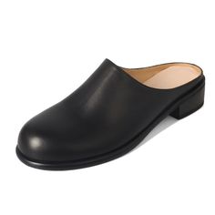 Classic Simple Design ,Soft Leather Mules Make Them a Perfect Staple All Year Round. Color: Brown/Black/BeigeMaterial: Cow LeatherLining: Cow LeatherInsole: Cow LeatherSole: RubberHeels: 3.5 cm/1.38"Fit: Medium to Wide, Runs Normal.Origin: Made in China Production Time: About 5-7 days (Any exceptional case will email you, Please pay attention to your email left) Shipping Time: Free Shipping To most locations, delivery time is approximately 5-15 days; We have paid FedEx Option, to most locations, delivery time is approximately 2-8 days. Great Shoes To Spice Up Any Outfit, From Casual Jeans To Fancy Dress. The More You Wear Them, The More Comfortable They Will Become! Item No. Dwarves3086 Notes: Measurement data are from size 7.When size up the data will kick into motion to adapt most foot. Black Office Slip-ons For Spring, Black Leather Sole Slip-ons For Office, Office-appropriate Black Slip-ons For Spring, Black Slip-ons With Leather Sole For Fall, Spring Black Slip-ons With Leather Sole, Black Slip-ons With Leather Sole For Office, Black Almond Toe Slip-ons For Spring, Black Round Toe Mules For Work, Classic Black Mules For Office