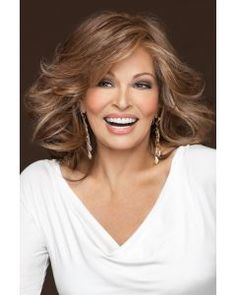 Free Time by Raquel Welch - Heat Friendly Synthetic, Hand Tied, Lace Front, Monofilament Wigs Rachel Welch, Wilshire Wigs, Raquel Welch Wigs, Best Wig Outlet, Monofilament Wigs, Synthetic Lace Wigs, Best Wigs, Raquel Welch, Actrices Hollywood