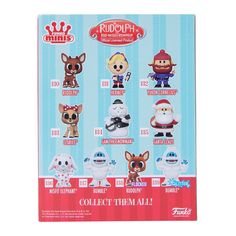 the littlest pet shop collectibles are displayed on a white background with red and blue stripes