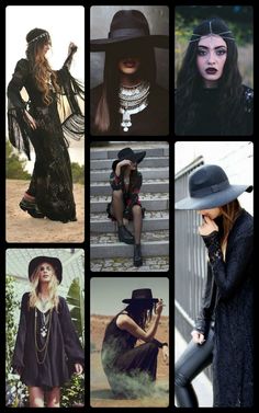 My Gothic Bohemian Style Picks for October #gothicboho #boho #bohemian… Bohemian Style Inspiration, Gothic Bohemian, Dark Bohemian, Bohemian Goth, Bohemian Mama, Hippie Goth, Boho Witch, Style Inspiration Boho, Boho Goth