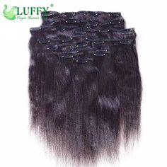 Light Yaki clip-in hair extensions are designed for black women seeking a natural, textured look. Made from 100% Remy human hair, these extensions provide a thick and realistic appearance, blending seamlessly with relaxed or natural hair. Easy to clip in and style, they offer a versatile solution for adding volume and length without the commitment of permanent extensions. Perfect for achieving a fuller, more polished look effortlessly. #LightYakiExtensions #AffiliateLink Yaki Hair, Hair For Black Women, Head Set, Malaysian Hair, Clip In Hair, Peruvian Hair, Light Hair, Clip In Hair Extensions, Lace Frontal Wig