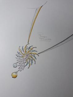 Jewellery Sketches, 3d Drawings, Design Drawing, Antique Jewellery