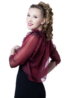 "Gorgeous sheer bolero jacket, with a loose-fitting silhouette is made of finest 100%l silk iridescent chiffon in burgundy-black color This short bolero jacket is fully draped, has raglan sleeves and drawstring collar that forms a corolla. This Jacket has loose silhouette. One size fits two. To insure the best fit and determination the garment size, please refer to our SIZE CHART: Jacket size is chosen by bust size. Bust sizes (in inches): XS/S: 32-34, M/L: 36-38, XL/XXL: 40-42 Feel free to cont Silk Clutch, Evening Wraps, Wedding Shrug, Shrugs And Boleros, Bolero Jacket, Cropped Jacket, Fashion Studio, Silk Chiffon, Silk Scarves