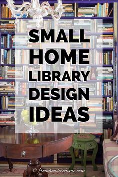 Cozy Reading Room Ideas: 15 Creative Small Home Library Design Ideas Small Reading Corner, Bedroom Library Ideas, Small Home Library Design, Reading Room Ideas, Small Home Library Ideas, Room Library Ideas, Library Design Ideas, Small Home Libraries, Cozy Reading Room