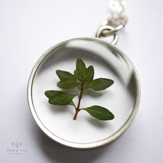 The origin of the word "thyme" is from the Greek word, thumos, which means "courage." Our Deep Round Pendant has a nostalgic, classic feel. The pendant hangs from a gold or silver plated chain, plain or satellite, and is available in 26" or 30" lengths. Materials are tarnish-resistant. However, please see our care section for info on keeping your piece lovely for years to come. All materials are nickel and lead-free. Classic Round Birth Flower Jewelry, Classic Birth Flower Jewelry For Gift, Classic Birth Flower Jewelry As Gift, Classic Birth Flower Jewelry Gift, Botanical Style Nickel-free Jewelry For Gifts, Nickel-free Botanical Jewelry As A Gift, Nickel-free Botanical Jewelry Gift, Botanical Style Jewelry Gift, Queen Anne's Lace