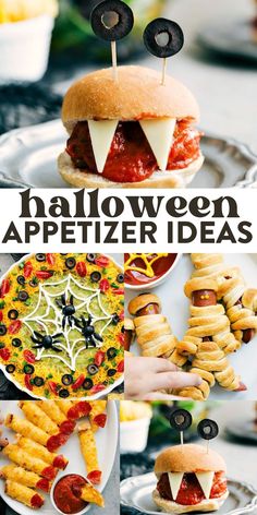 Halloween Appetizer Halloween Meat Snacks, Mummy Appetizer, Halloween Sliders, Halloween Meatballs, Corn Appetizers, Frozen Italian Meatballs, Halloween Appetizer, Halloween Finger Foods, Halloween Appetizers Easy