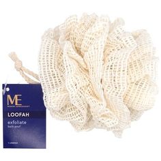 This exfoliating loofah is great for shower or bath. Convenient hanging loop helps the loofah to dry after use. Made in China Natural Bath, Shower Shelves, Paraben Free, Bath Accessories, Paraben Free Products, Made In China, Cruelty Free, Knitted Hats, Same Day Delivery