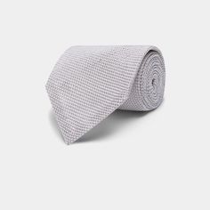 Craft a distinguished look with this light grey unlined tie, expertly woven by Fermo Fossati, showcasing a modern 8cm width for a polished finish. Pure Silk, The Light, Neck Tie, Apparel Accessories, Light Grey, Free Delivery, Pure Products, Silk, Outfit Accessories