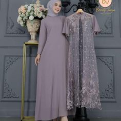 gamis outer lepas nagita M-3L / gamis/ gamis terbaru/ gamis pesta/ gamis kondangan Brokat Modern, Baju Kahwin, Kebaya Muslim, Mode Abaya, Dress Muslim