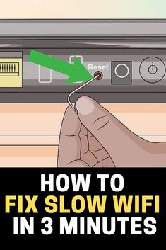 how to fix a slow wifi in 3 minutes