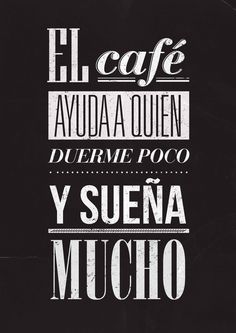 some type of poster with the words in spanish and english on it, including an image of