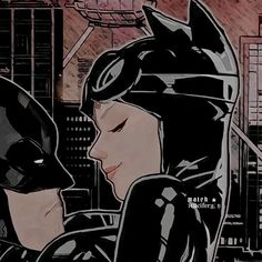 batman and catwoman in the dark knight comics