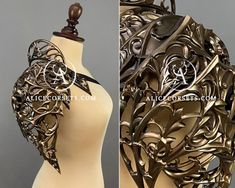 Larp Outfit, Fantasy Knight, Goth Wedding Dresses, Moda Steampunk, Elven Princess, Diy Cosplay, Armor Dress, Knight Costume, Cape Wedding Dress