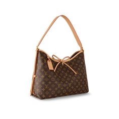 CarryAll MM Monogram - Women - Handbags | LOUIS VUITTON ® Louis Vuitton Carryall, Sac Louis Vuitton, Monogram Handbag, Bag Inside, Lv Monogram, Lace Straps, Louis Vuitton Official, Friendly Design, Everyday Bag