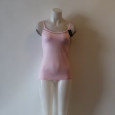 Womens Wacoal Pink Adjustable Strap Camisole Tank Top M * Color: Pink Size: Medium Pullover Built-In Bra Material: 72% Nylon 28% Spandex Measurements (Flat): Armpit: 14" Waist: 14.5" Length: 23" Nwt, New With Tags. ...Lndr_sald_2732-4** Summer Tops With Stretch And Wide Straps, Sleeveless Tops With Built-in Bra, Stretch Pink Tops With Built-in Bra, Stretch Camisole With Wide Straps For Summer, Summer Stretch Camisole With Wide Straps, Fitted Top With Adjustable Wide Straps, Spring Fitted Camisole With Wide Straps, Fitted Tops With Adjustable Wide Straps, Spring Stretch Tops With Wide Straps