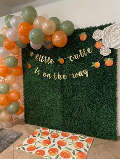 Cutie themed baby shower Baby Shower Themes For Boys Spring, Gender Neutral Sprinkle Ideas, Baby Boy Shower Ideas Summer, Another Cutie On The Way Sprinkle, Baby Shower Little Cutie Theme, Twin Baby Shower Ideas Boy And Girl Themes, Summertime Baby Shower Themes, Cuties Theme Party