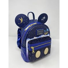 New with tags Disney parks attraction. Peter panda flight Loungefly bag Flight Design, Peter Pans Flight, Disney Loungefly, Disney World Epcot, Unique Backpacks, Loungefly Bag, Main Attraction, Disney Stuff, Mini Backpack