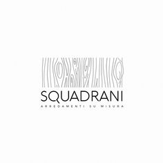 the word squadrani is written in black and white