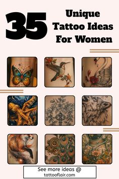 the cover of an article about tattoos for women