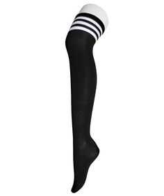 PRICES MAY VARY. Material - Athlete Striped Over Knee Socks are Made of polyester,acrylic,spandex, Soft to touch and comfy to wear, you can stretch it under your knee. Color & Size - Rich colors meet your daily sports matching. Sock size 8.5"-9.5", one size fits most women and girls. Boot Length: approximately 19"-29" Feature - Over Knee High socks with three stripes at the top. There are Two types of over-the-knee socks, Both High Elasticity and suitable for most seasons.It goes very well with Thigh High Tights, Striped Stockings, Over Knee Socks, Over The Knee Socks, Thigh High Socks, Knee Socks, Knee High Socks, Daily Dress, Rich Colors