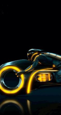 a futuristic car with yellow lights on it's headlights and the word o written in black