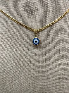 Gold Necklace Evil Eye, Every Day Rings, Evil Eye Gold Necklace, Evil Eye Necklaces, Everyday Yellow Gold Evil Eye Charm Necklaces, Gold Plated Evil Eye Jewelry For Everyday, Everyday Evil Eye Gold Plated Jewelry, Everyday Gold Plated Evil Eye Jewelry, 14k Gold Filled Evil Eye Jewelry