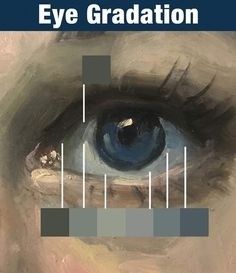 an eye is shown with the words eye graduation written in white and blue on it